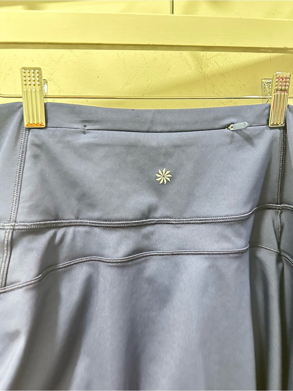 Athleta Blue Active Skort - Mini Athletic Skirt - Picture 4 of 5